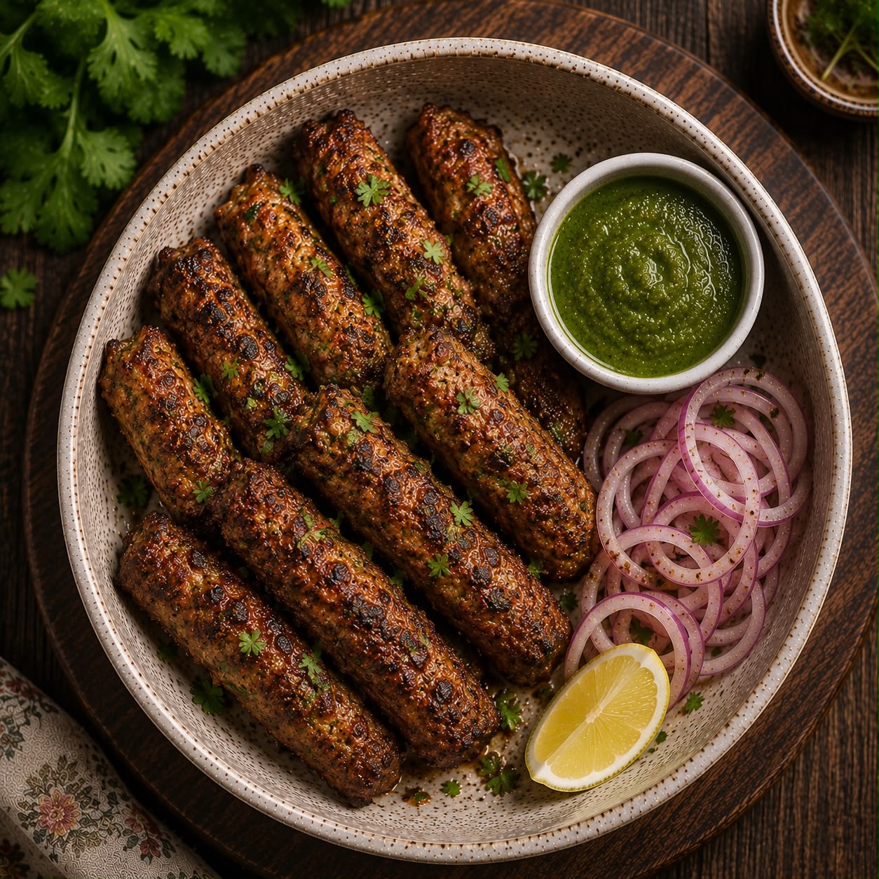 Mutton Seekh Kebab